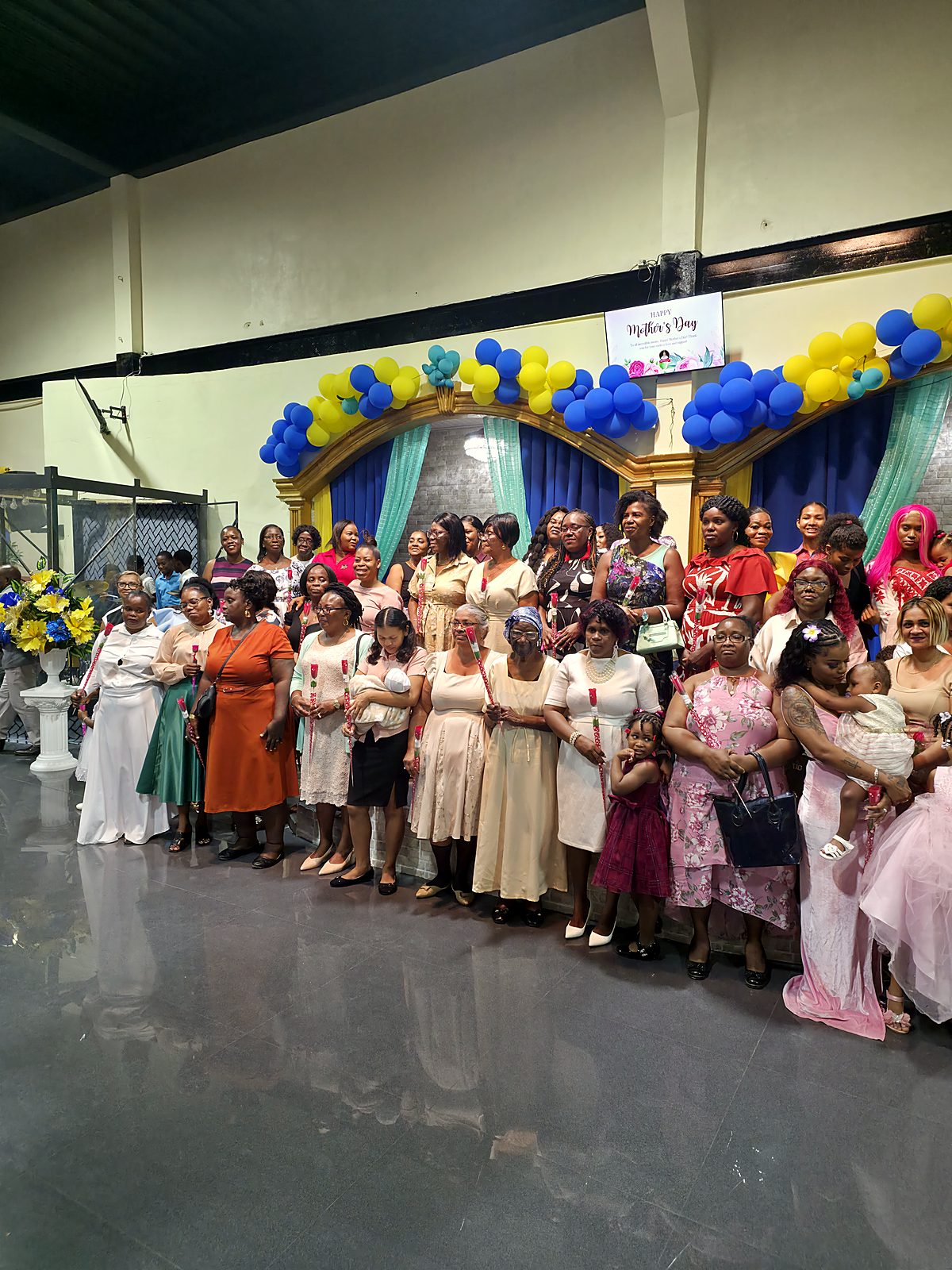 The women of the church on Mother's Day