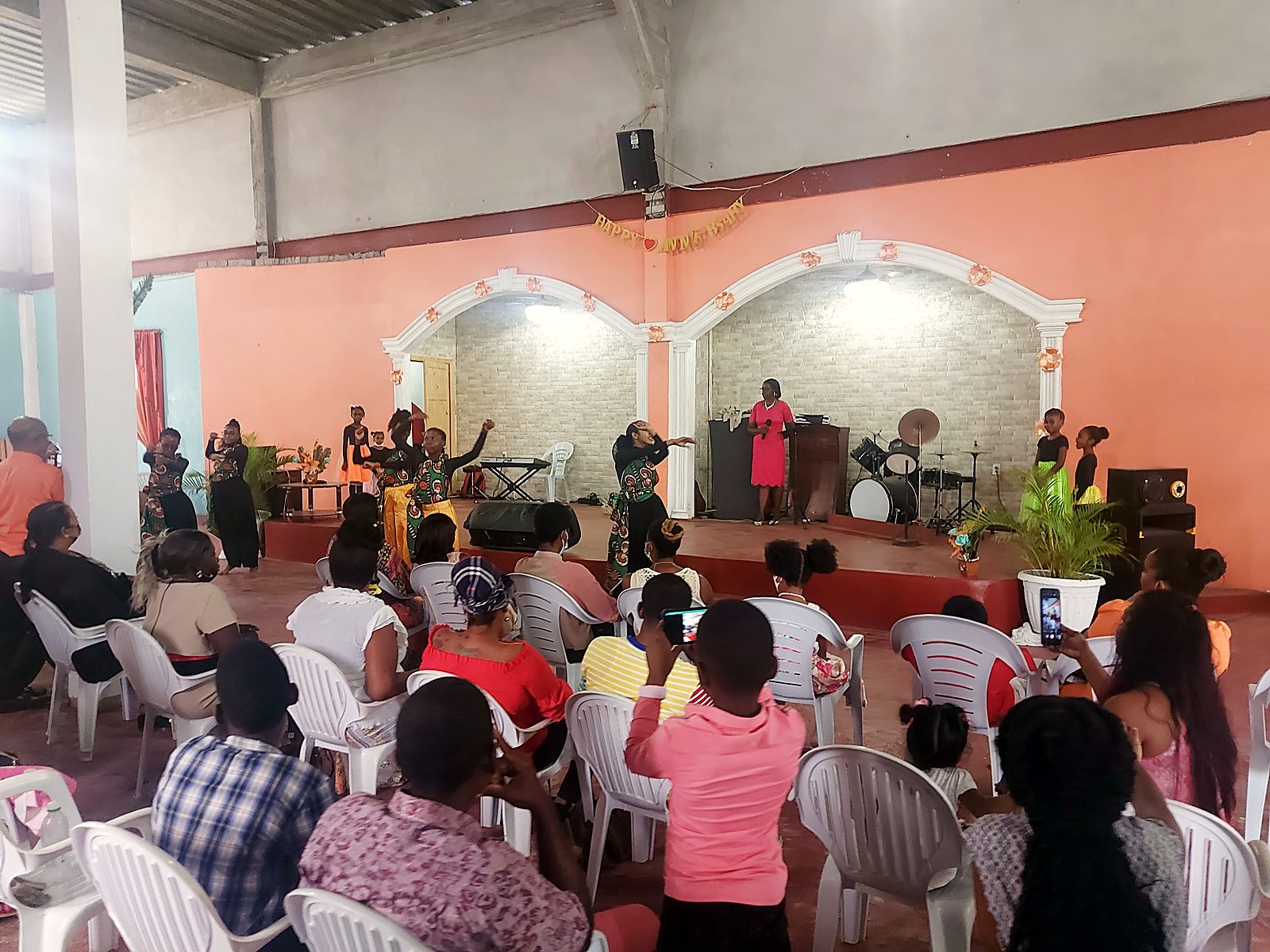 A Sunday service at Throne Room